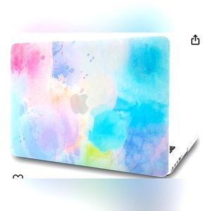 BRAND NEW MacBook Pro 13" Plastic Hard Shell Cover Rainbow Mist Color